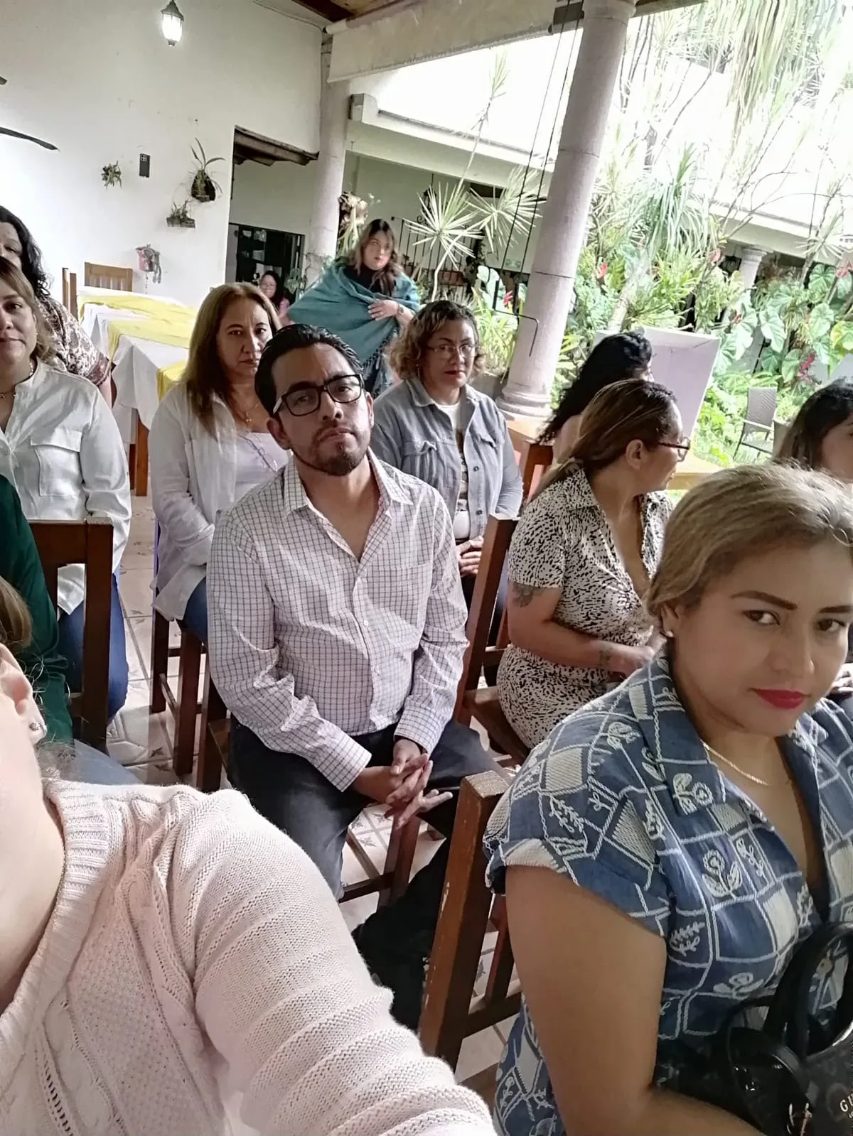 Asistentes a la asamblea